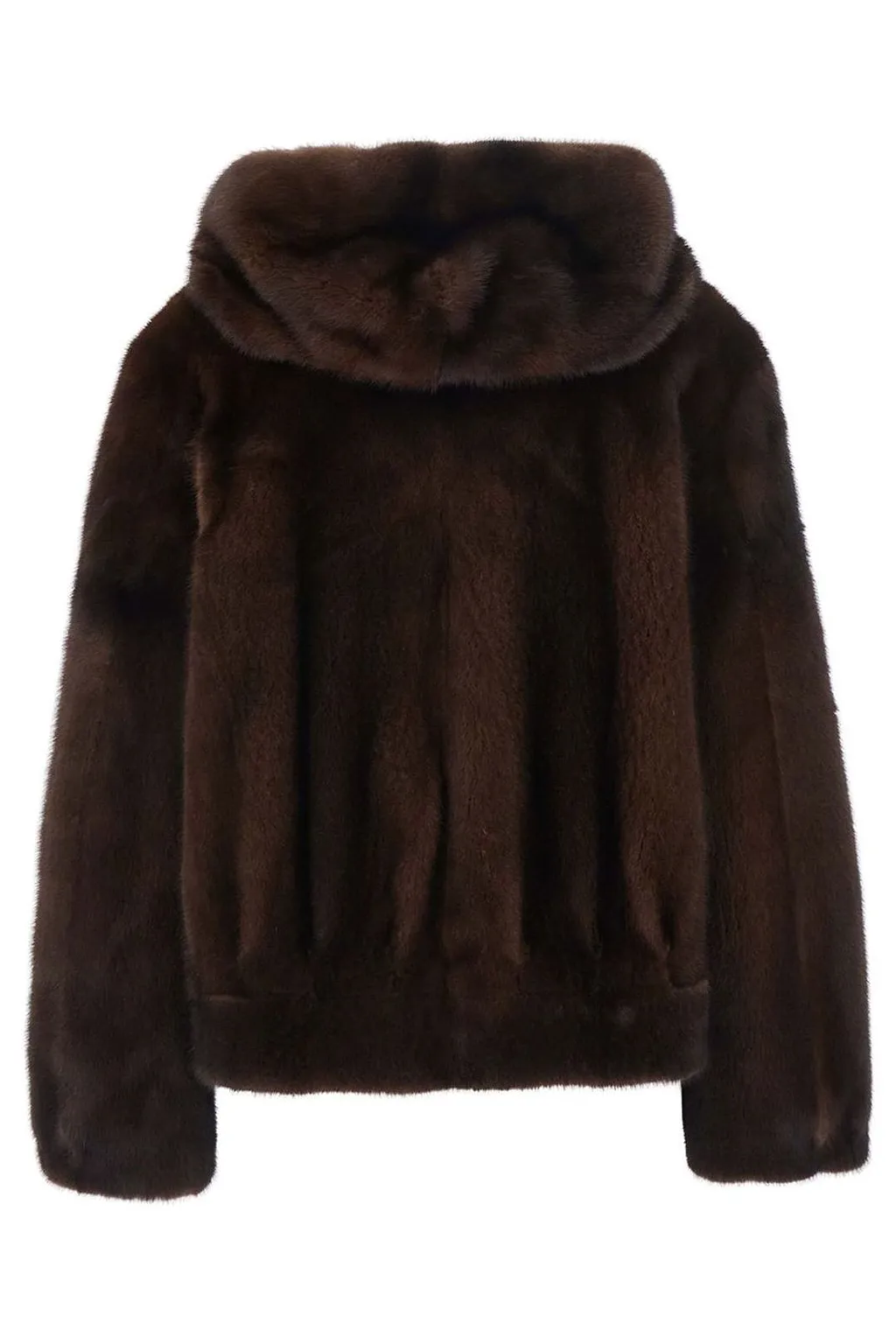 Suprema Zip-Up Fur Hooded Jacket