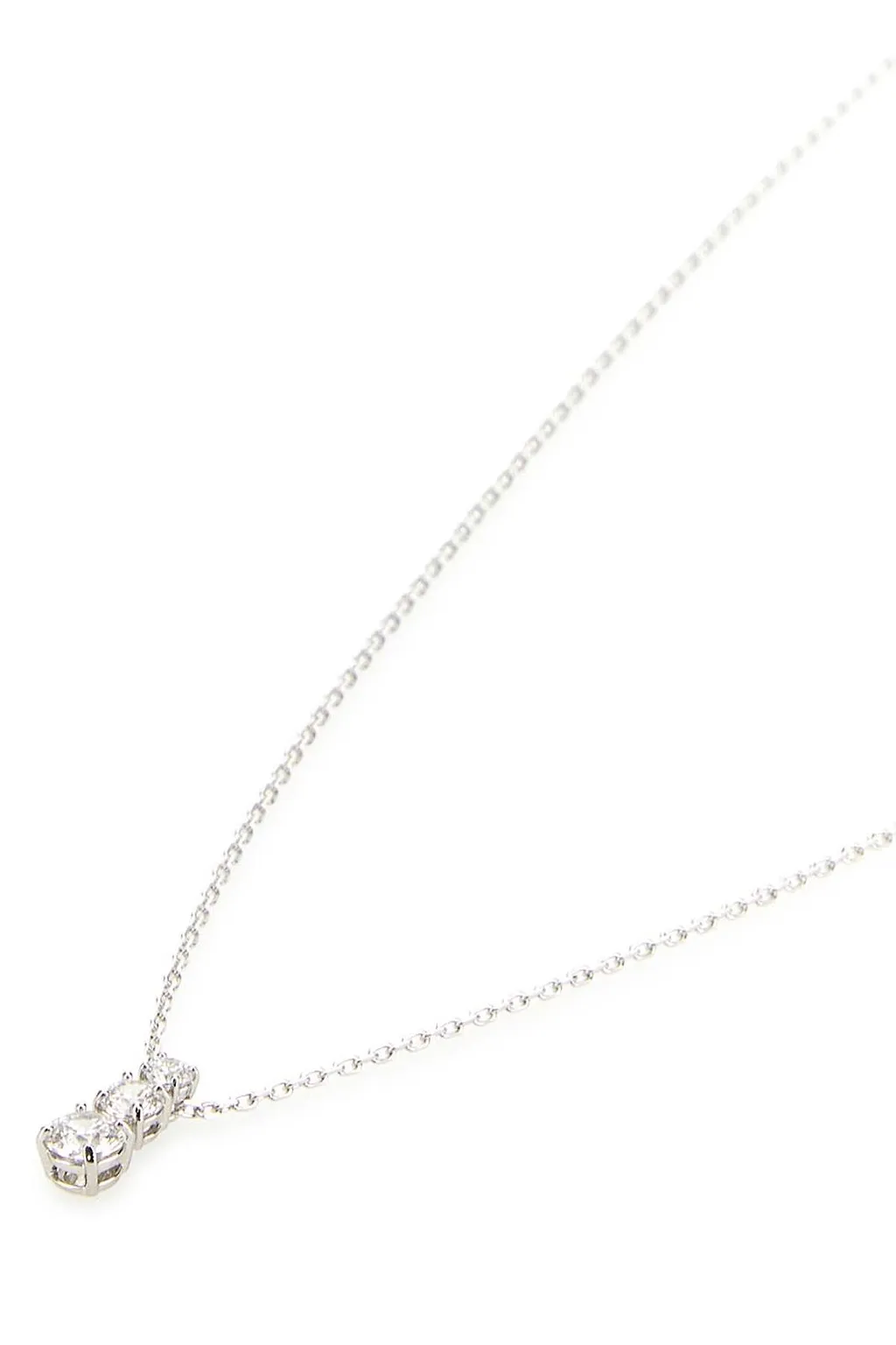 Attract Trilogy Round Pendant Necklace