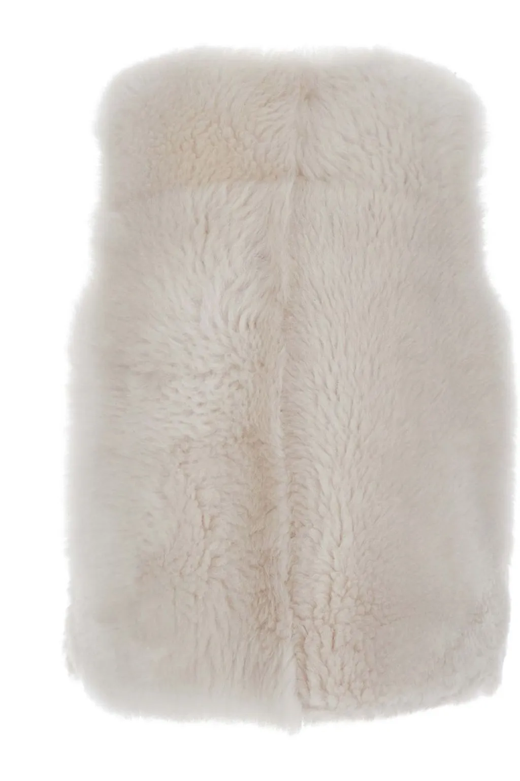 Shearling Sleeveless Jacket