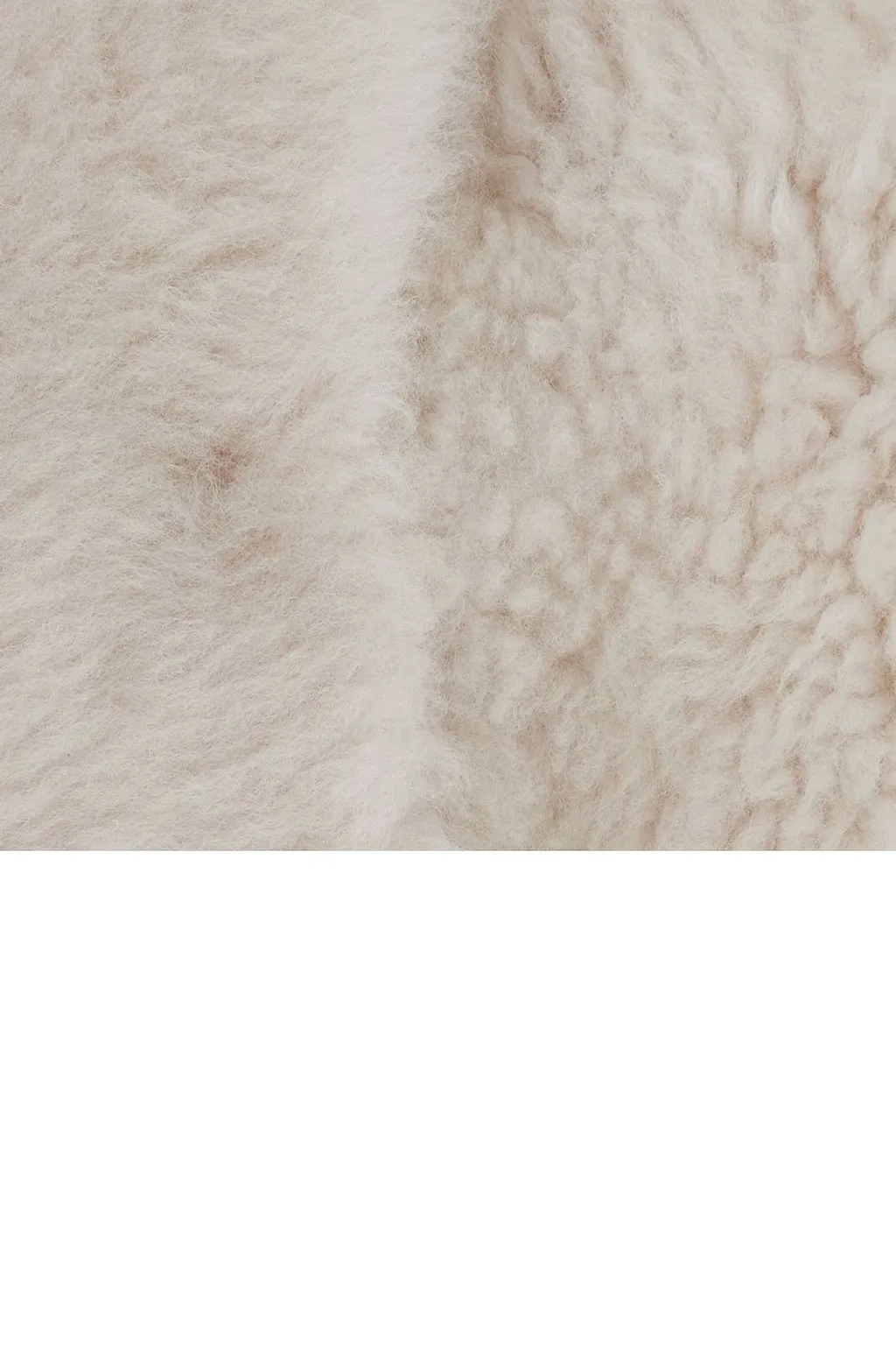 Shearling Sleeveless Jacket