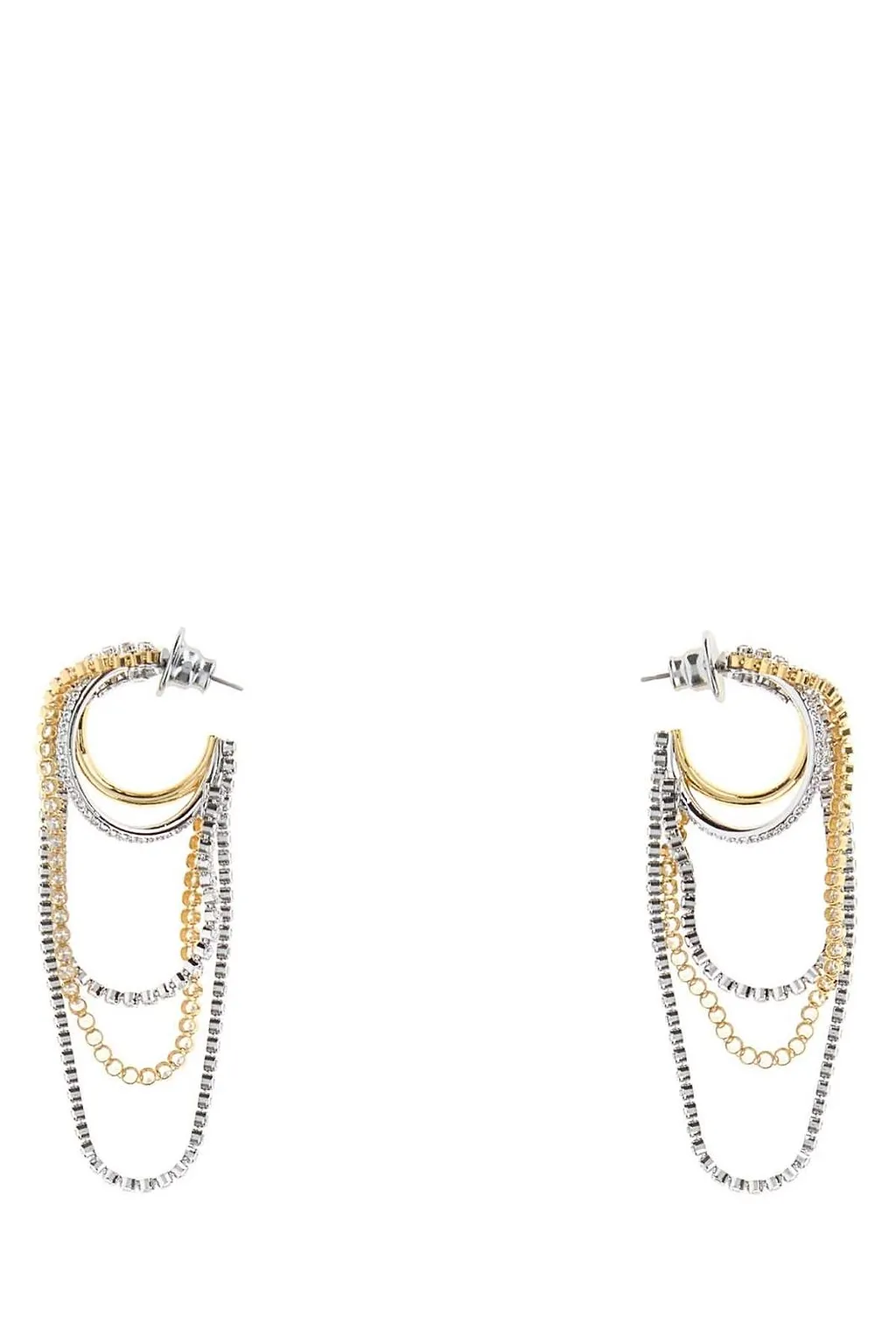 Hyperbola Chain Drop Earrings