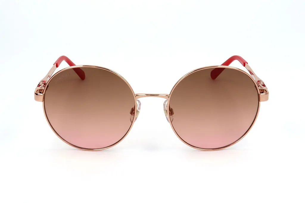 Swarovski Round Frame Sunglasses