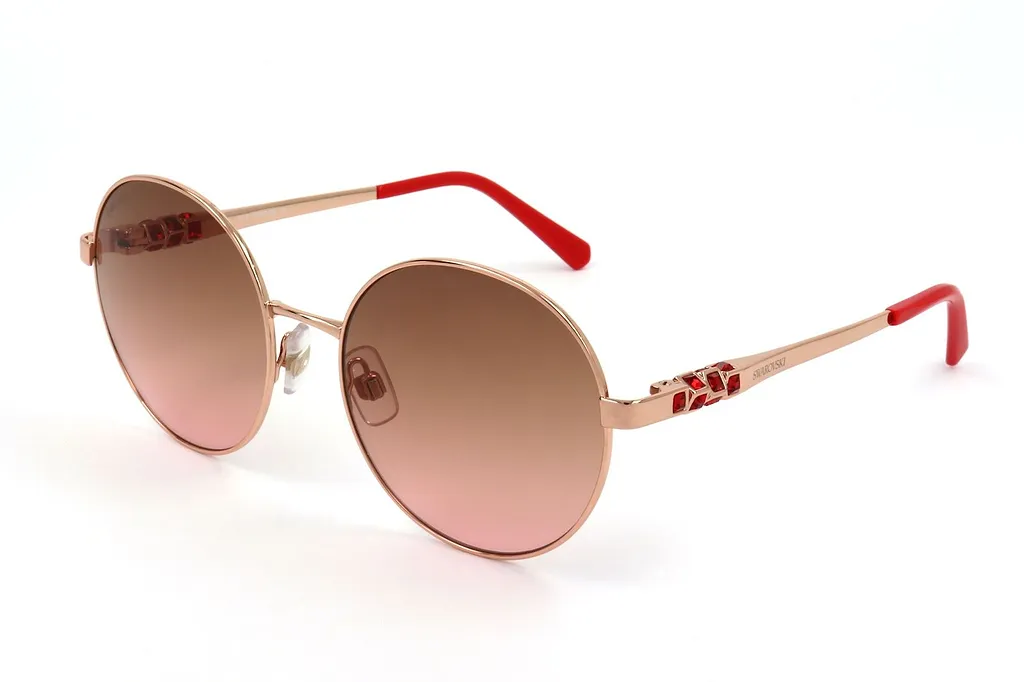 Swarovski Round Frame Sunglasses