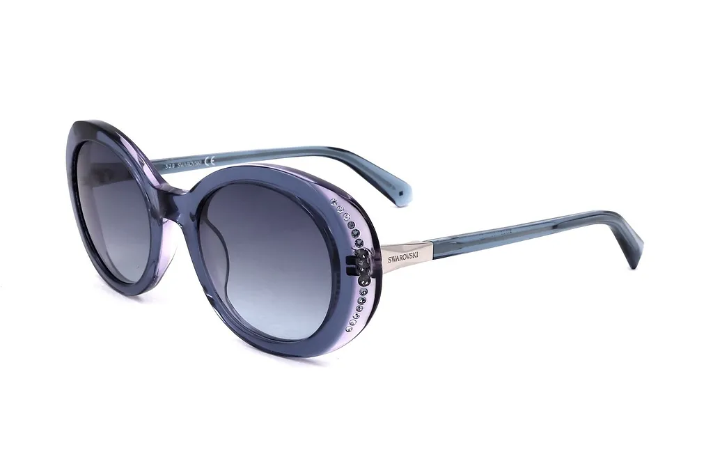 Swarovski Round Frame Sunglasses