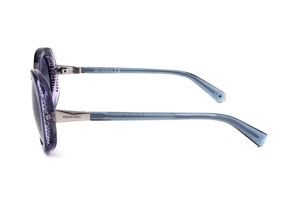 Swarovski Round Frame Sunglasses