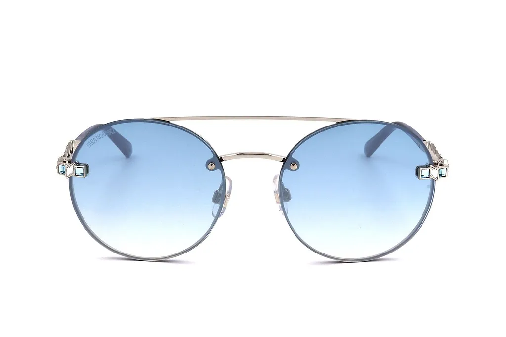 Swarovski Round Frame Sunglasses