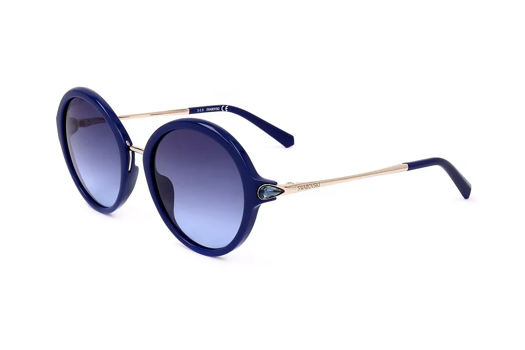 Swarovski Round Frame Sunglasses