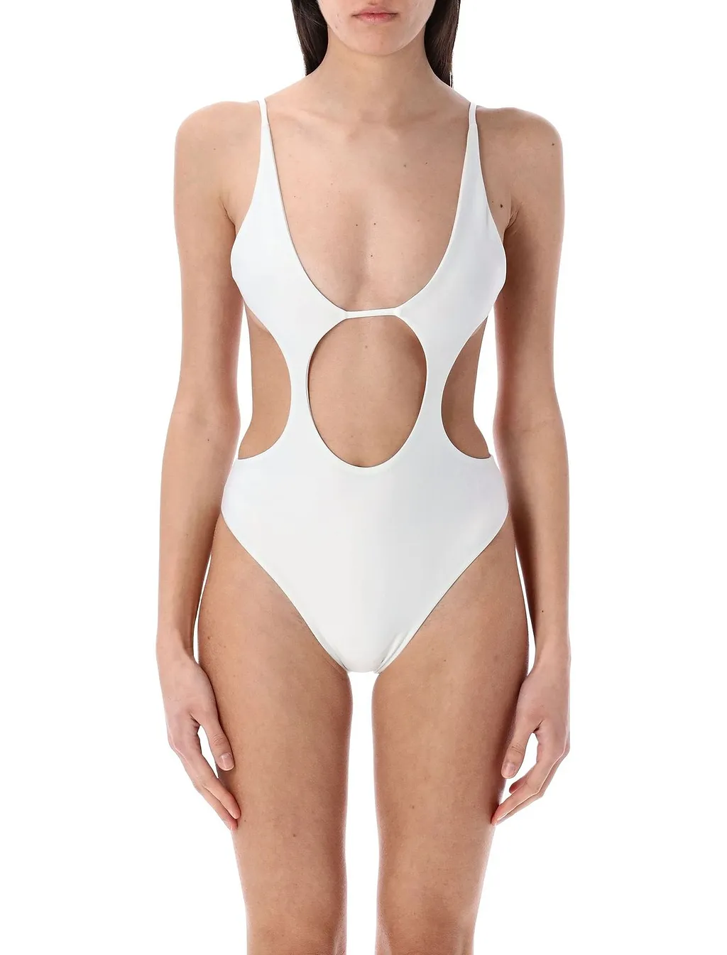 Riviera Cut-Out One-Piece Beachwear