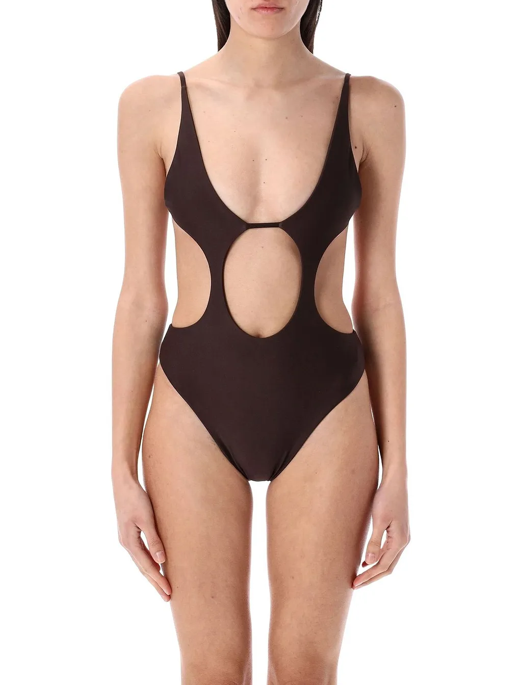 Riviera Cut-Out One-Piece Beachwear