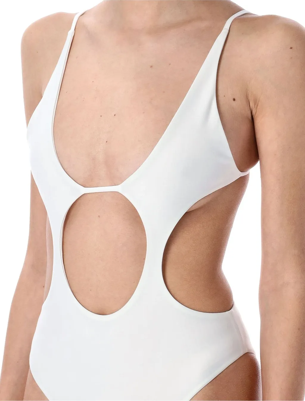 Riviera Cut-Out One-Piece Beachwear