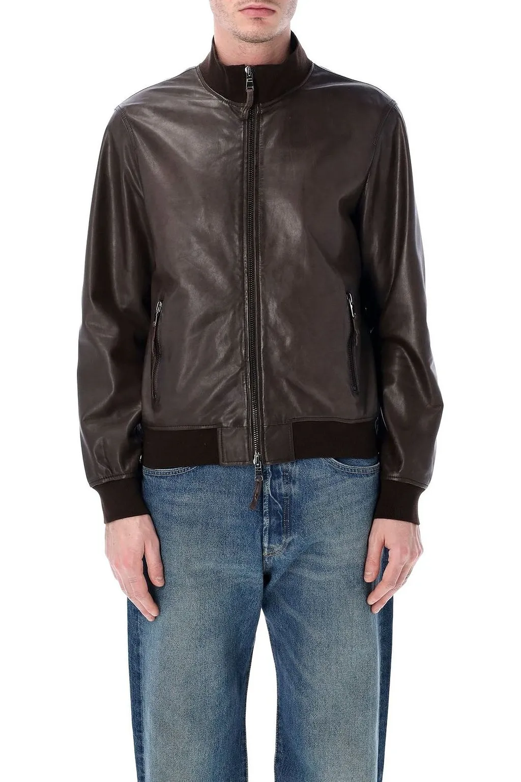 Sword 6.6.44 Leather Bomber Jacket