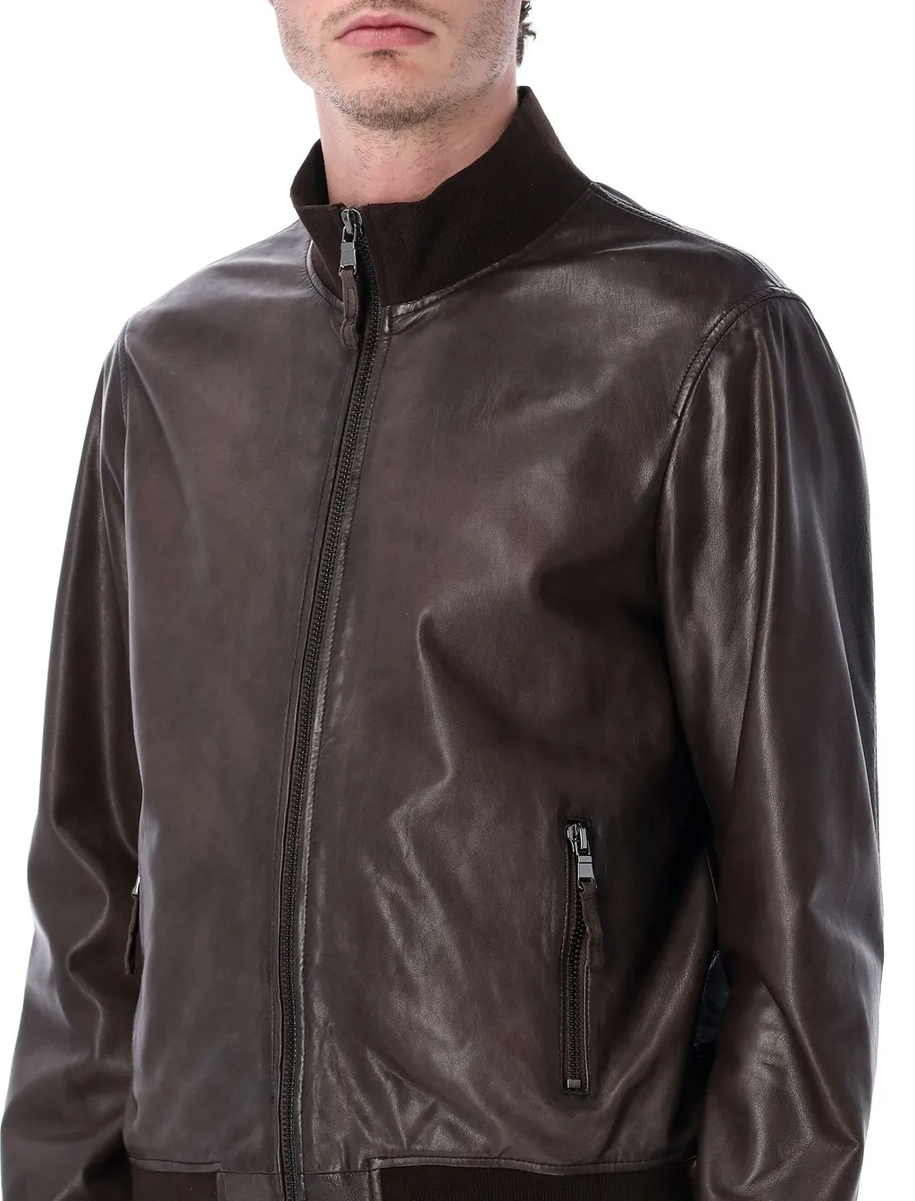 Sword 6.6.44 Leather Bomber Jacket