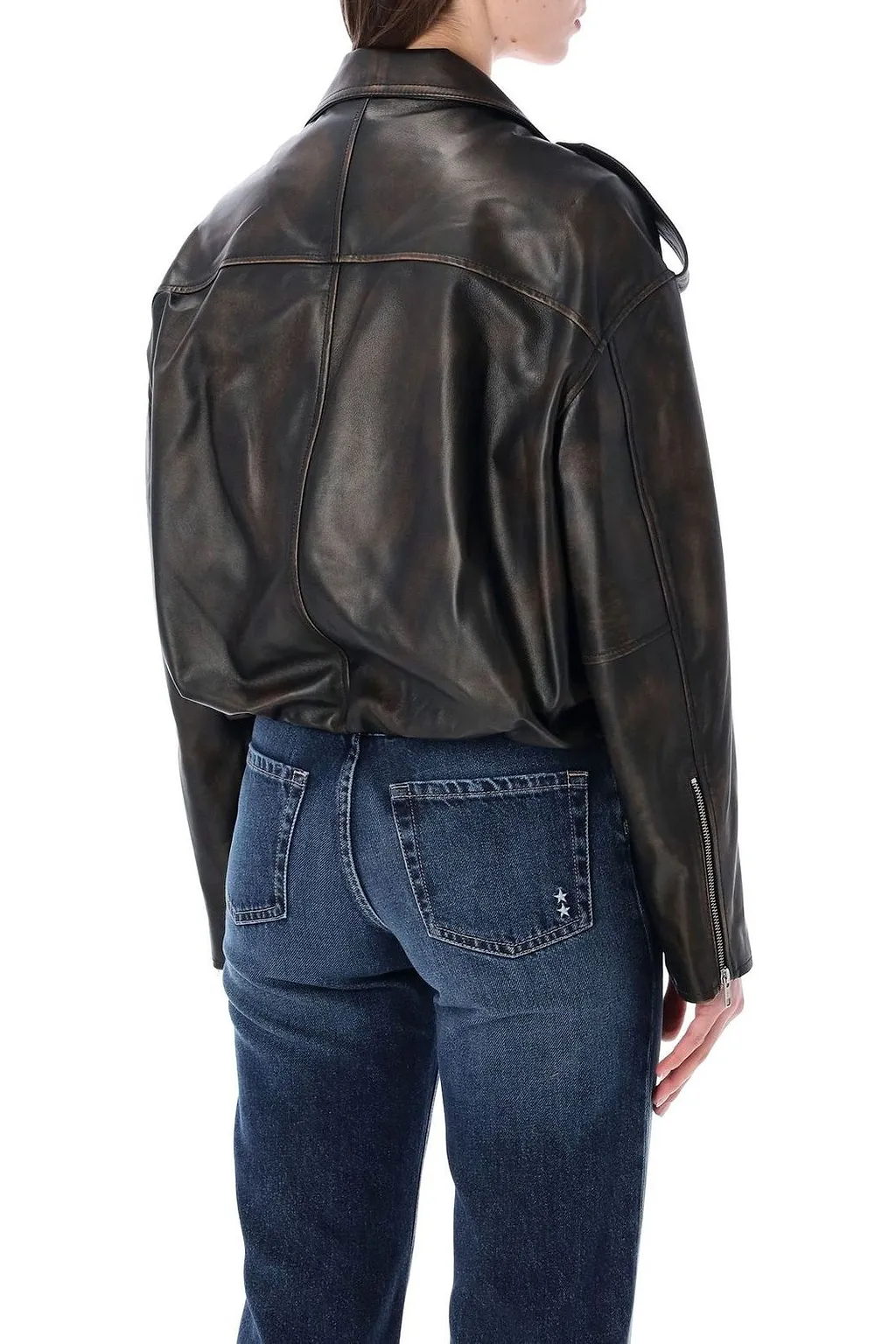 Chiodo Cropped Biker Jacket