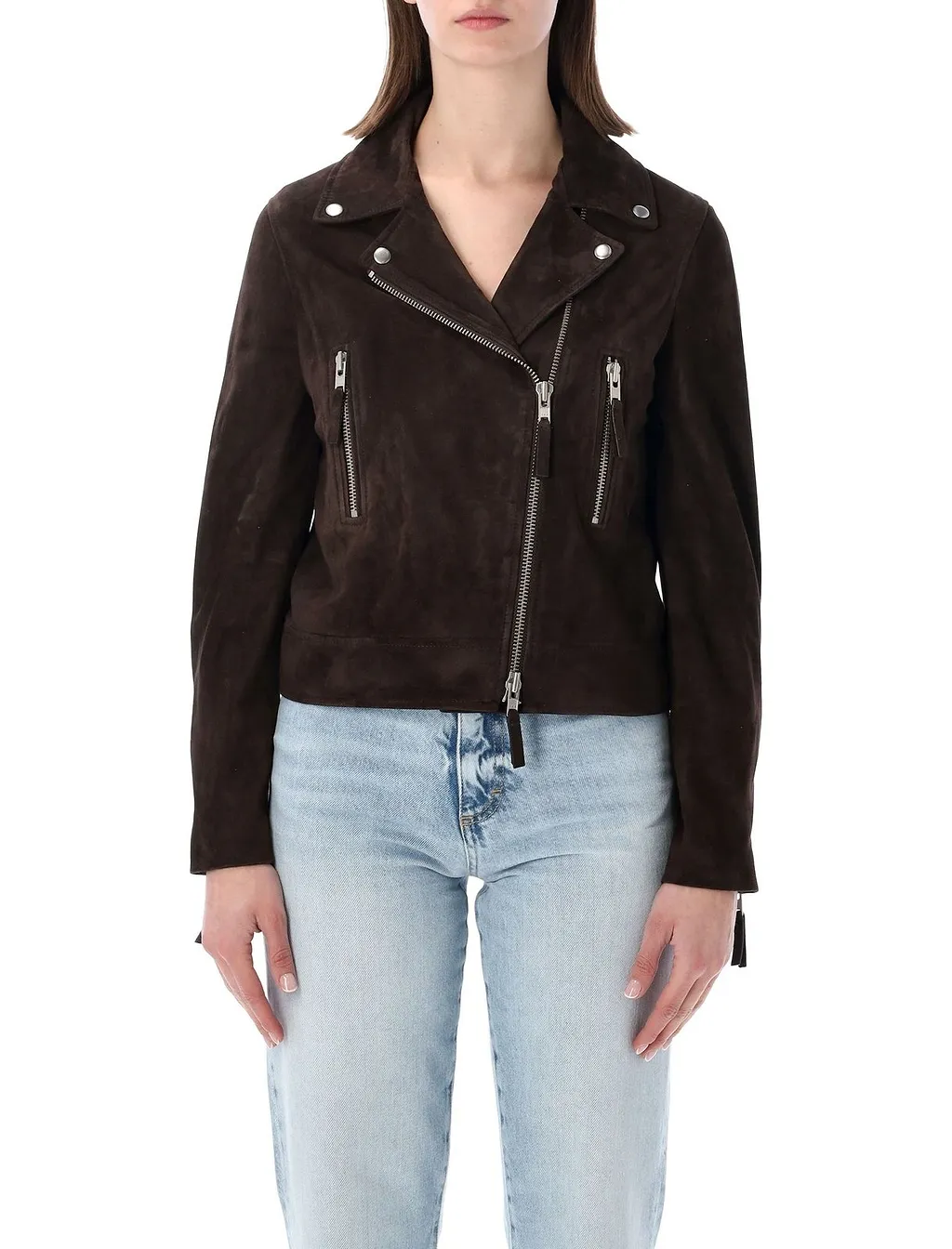 Sword Classic Suede Biker Jacket
