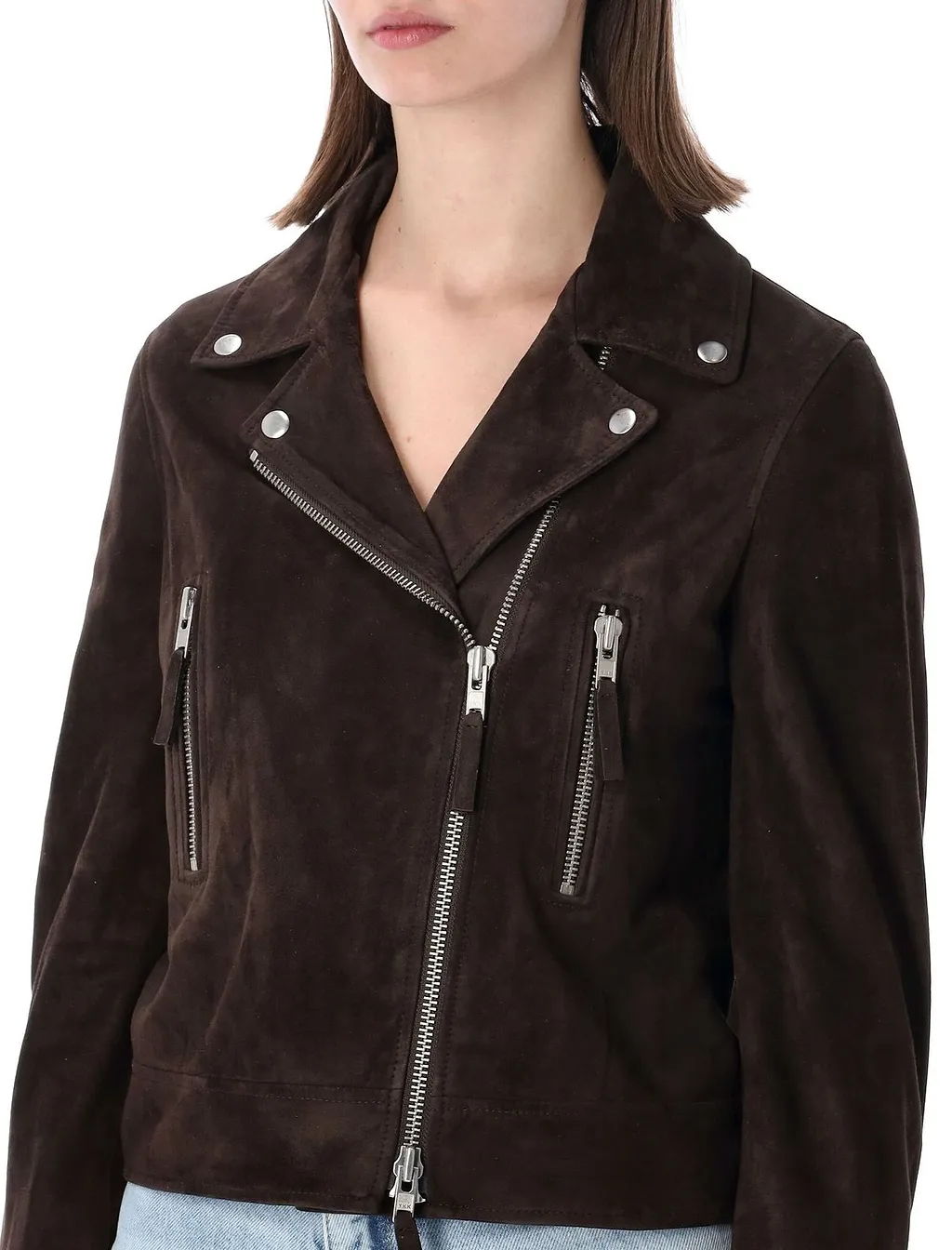 Sword Classic Suede Biker Jacket