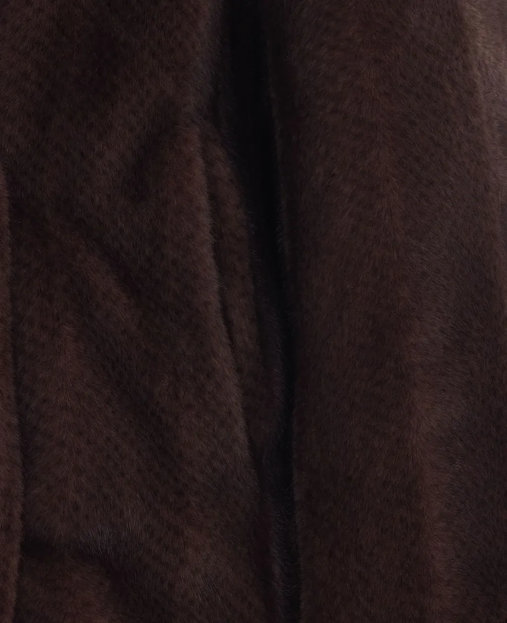 Sword Double-Breasted Faux Fur Jacket