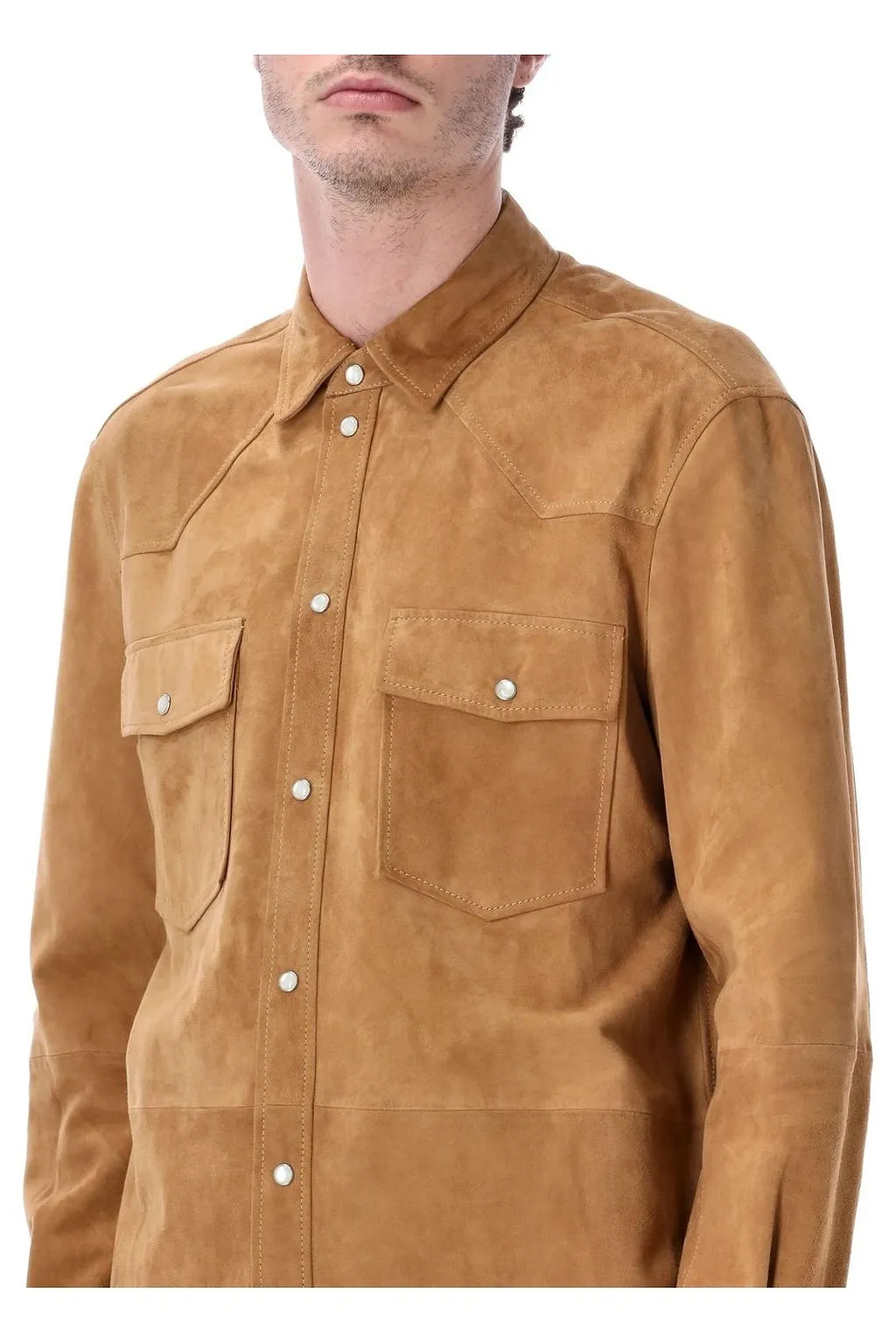 Texan Suede Shirt Jacket