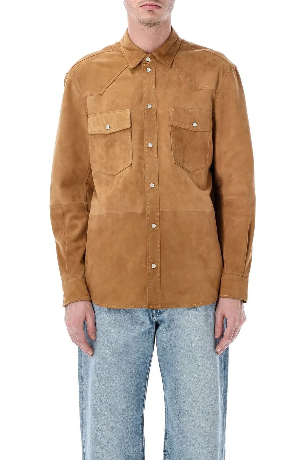 Texan Suede Shirt Jacket