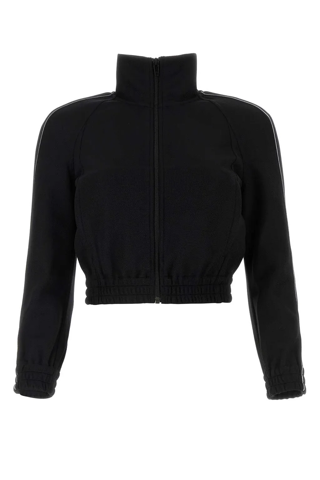 T By Alexander Wang Cropped Zip-Up Jacket