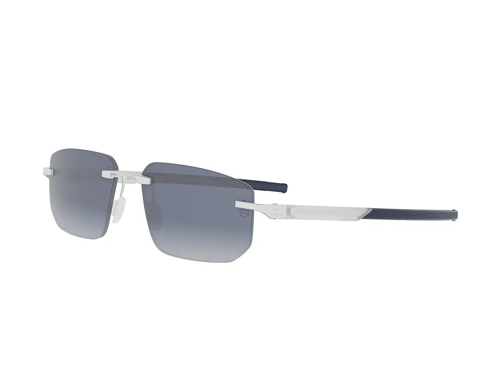 Tag Heuer Rimless Square Frame Sunglasses