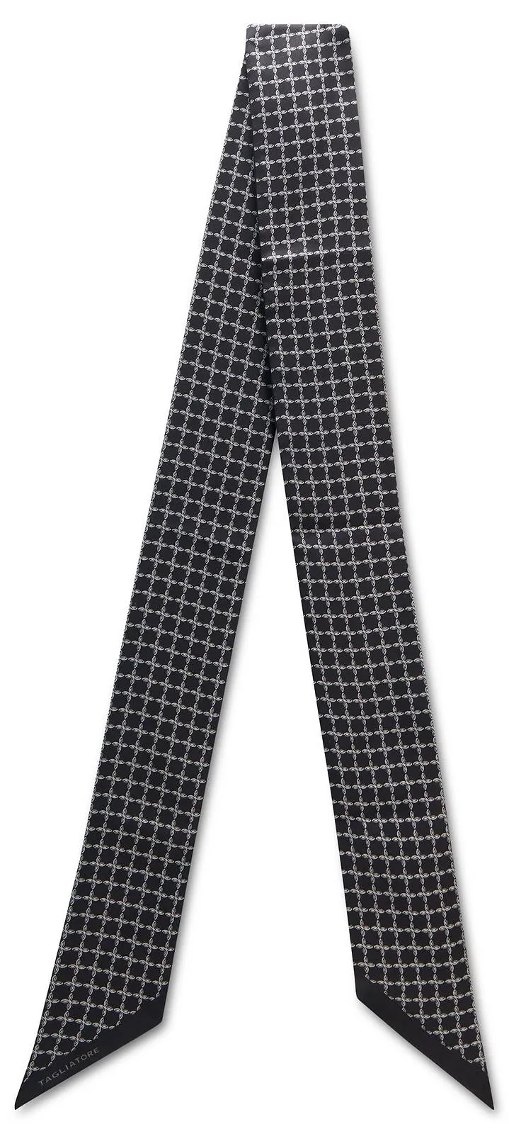 Geometric Pattern Skinny Tie