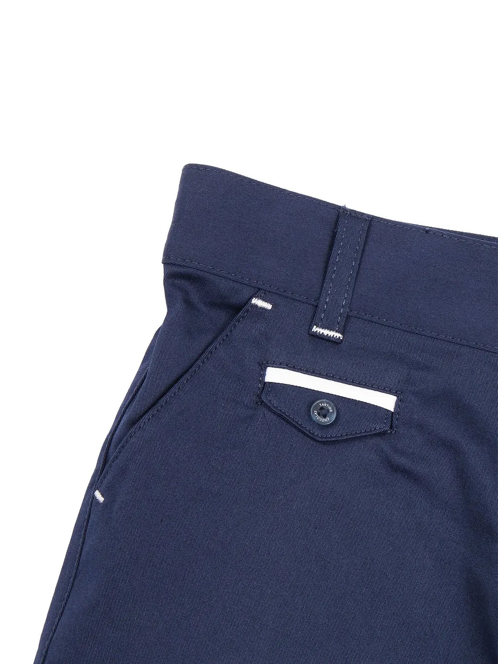 Tartine Et Chocolat Buttoned Straight-Hem Shorts