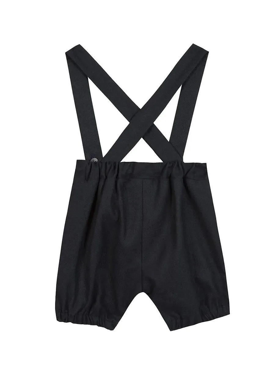 Tartine Et Chocolat Buttoned Suspender Shorts