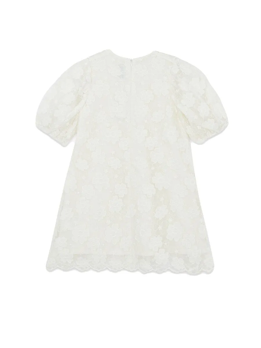 Tartine Et Chocolat Floral Lace Dress