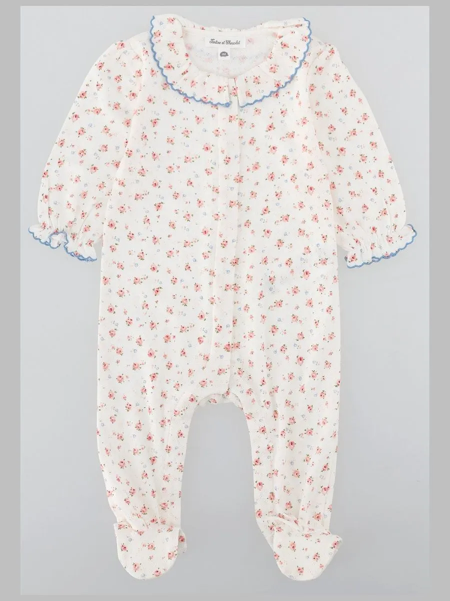 Floral Ruffle Pyjamas