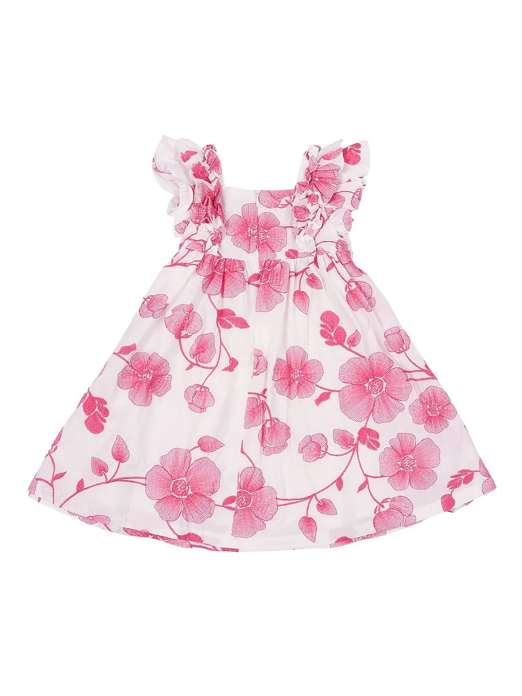 Tartine Et Chocolat Hibiscus Flowers Dress