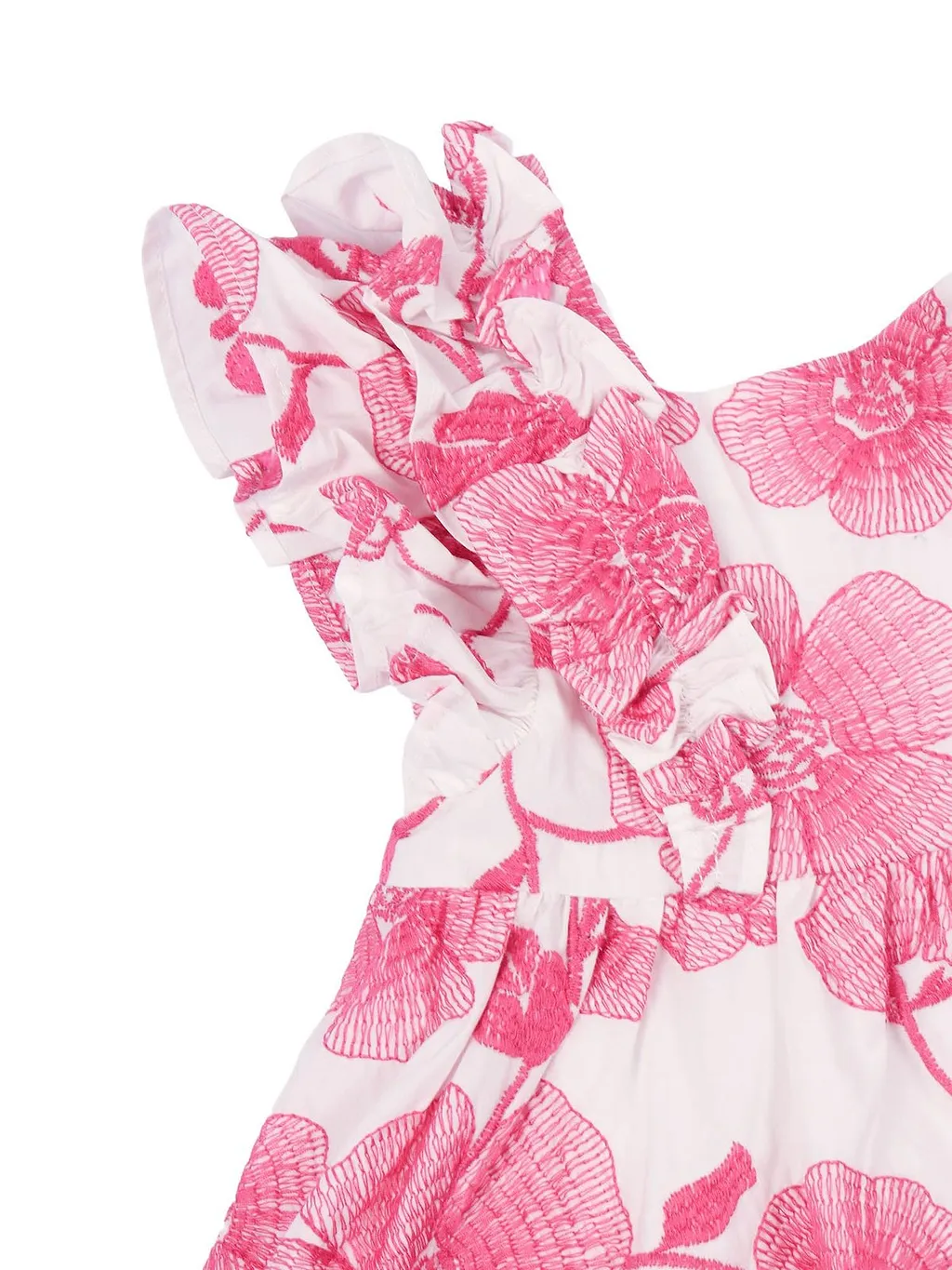 Tartine Et Chocolat Hibiscus Flowers Dress