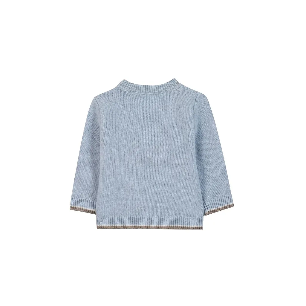 Tartine Et Chocolat Intarsia-Knit Crewneck Jumper