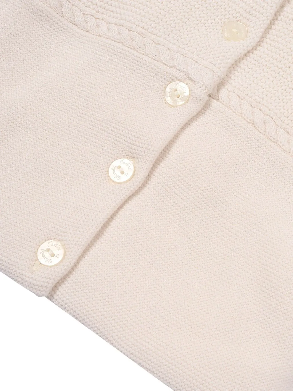 Tartine Et Chocolat Long Sleeved Hooded Cardigan