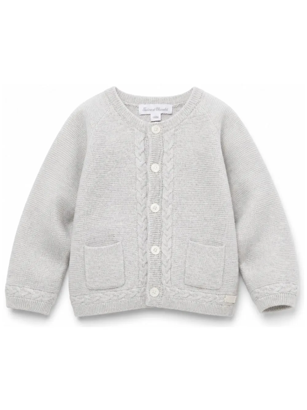 Tartine Et Chocolat Round Neck Cardigan