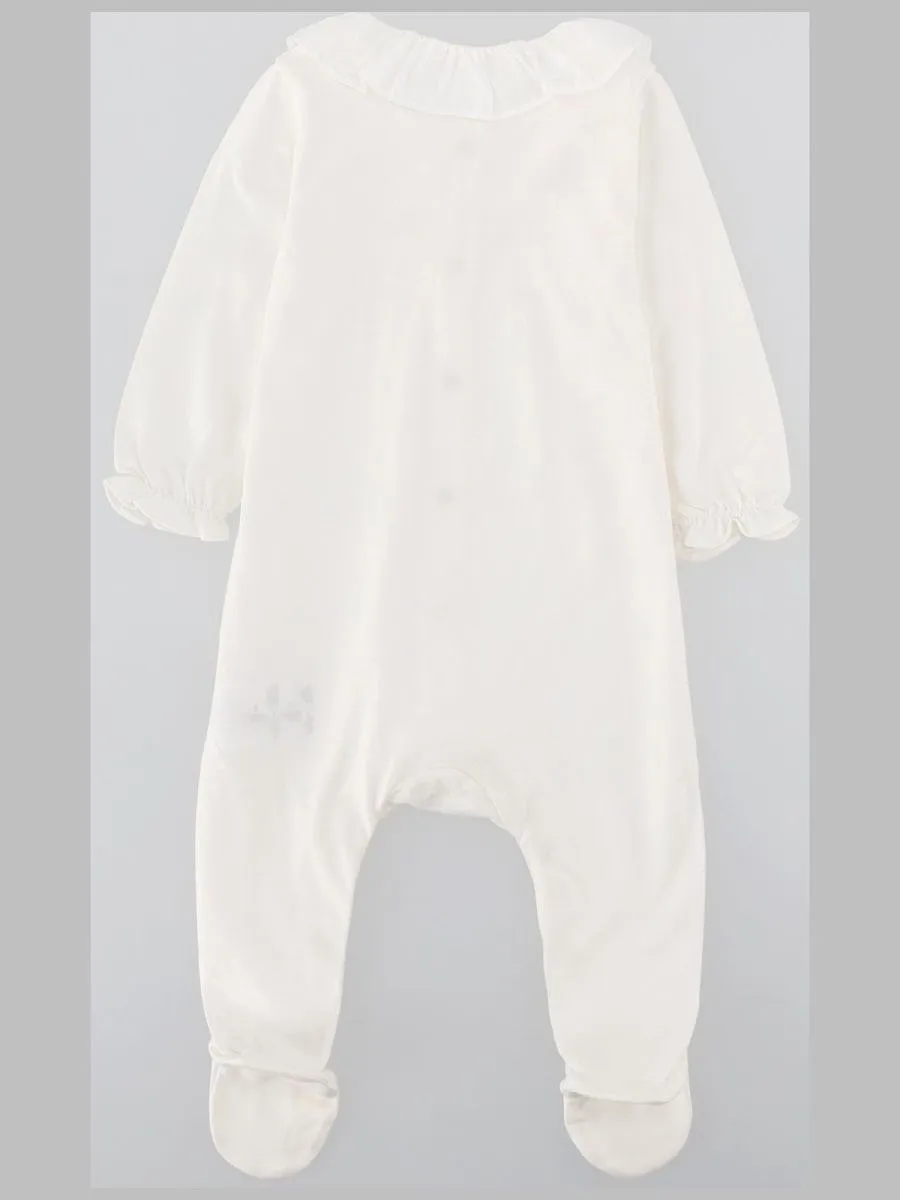 Tartine Et Chocolat Ruffled Floral Pyjamas