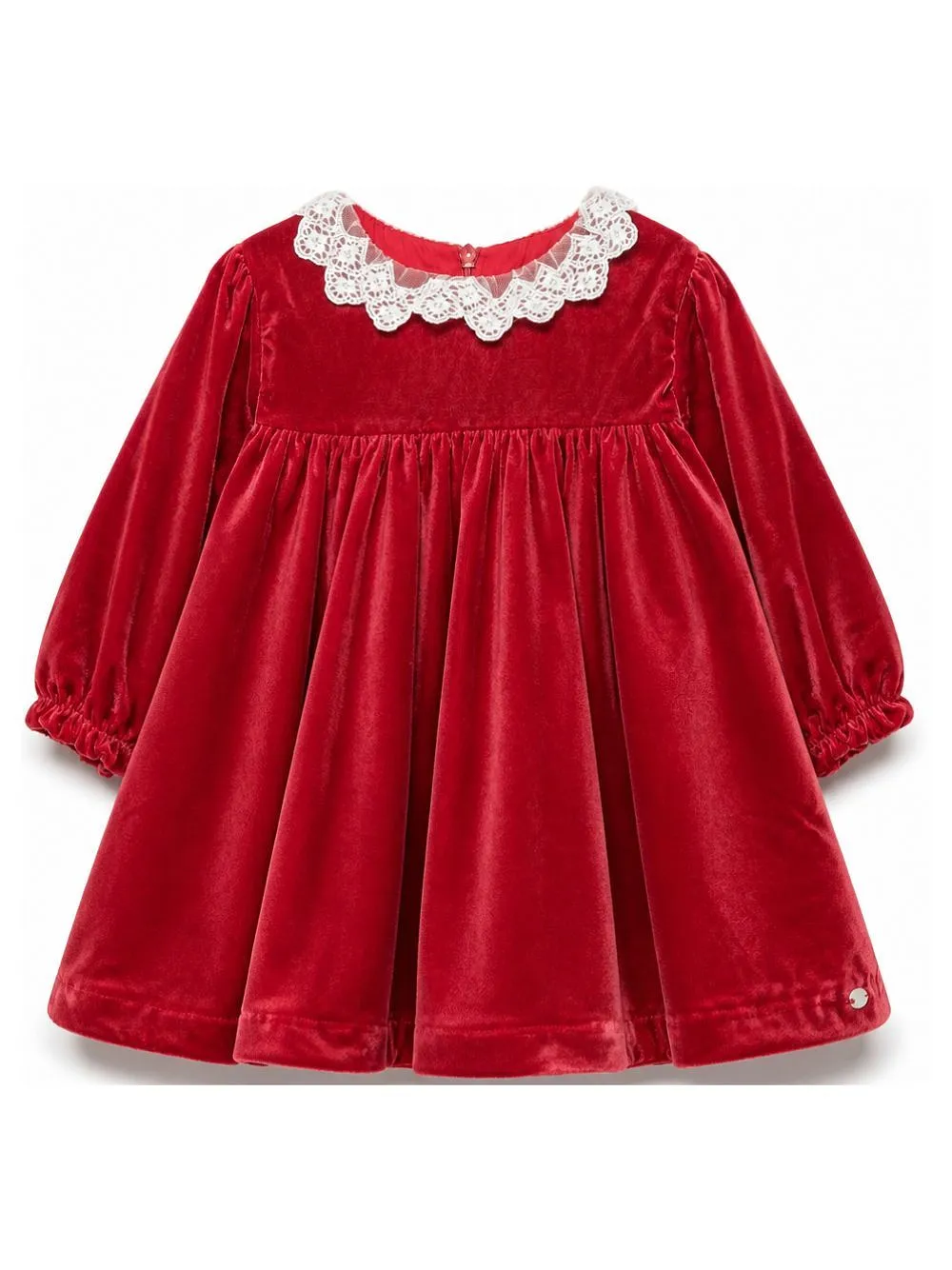 Tartine Et Chocolat Velvet Collar Race Dress