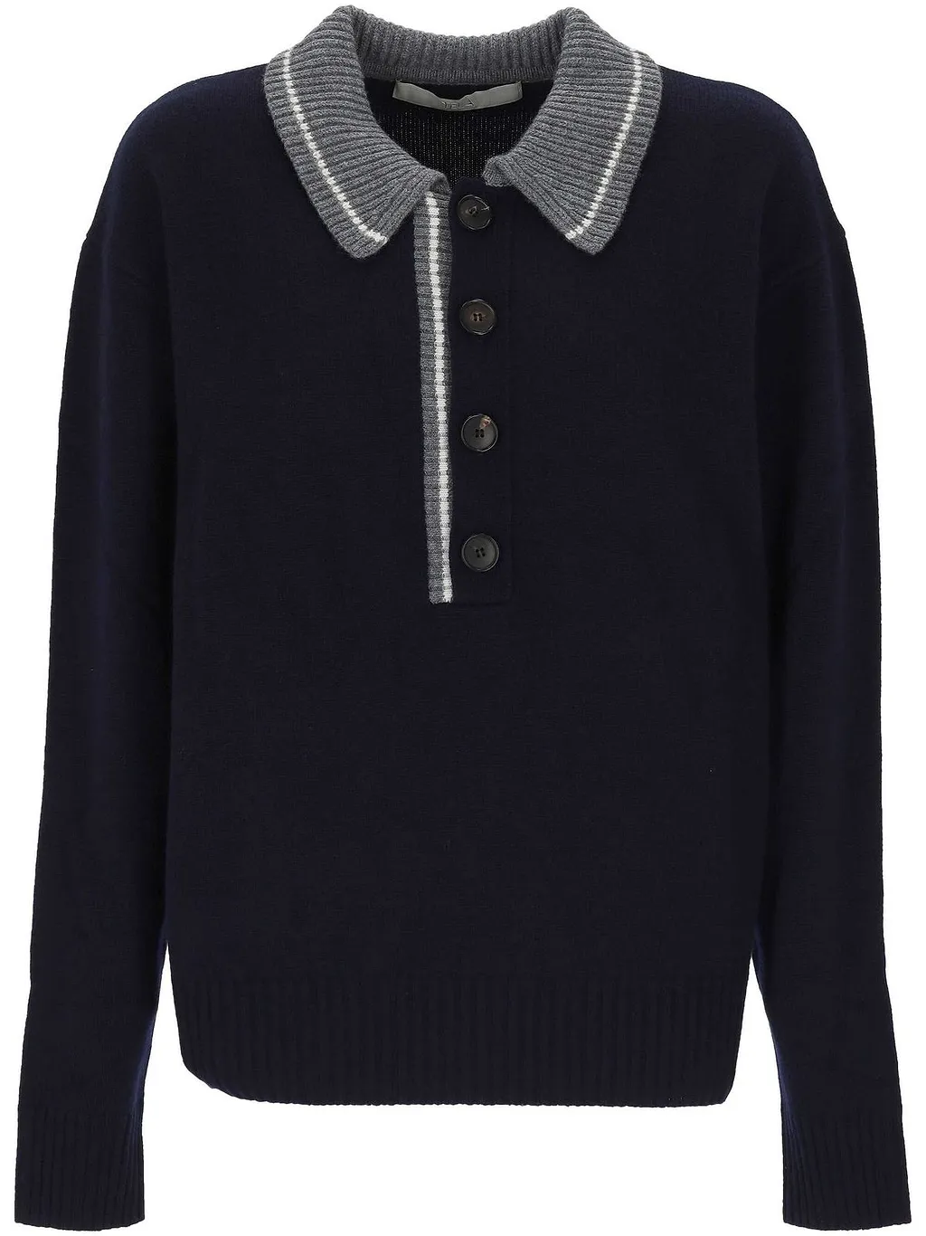 Tela Buttoned Knitted Jumper