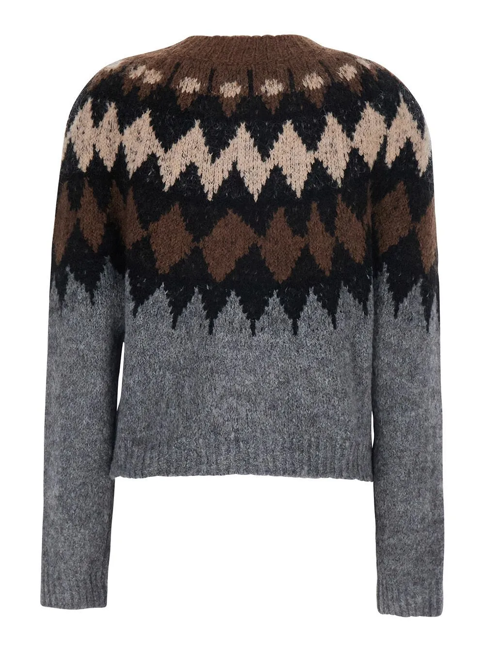 Eiko Patterned Knitted Cardigan