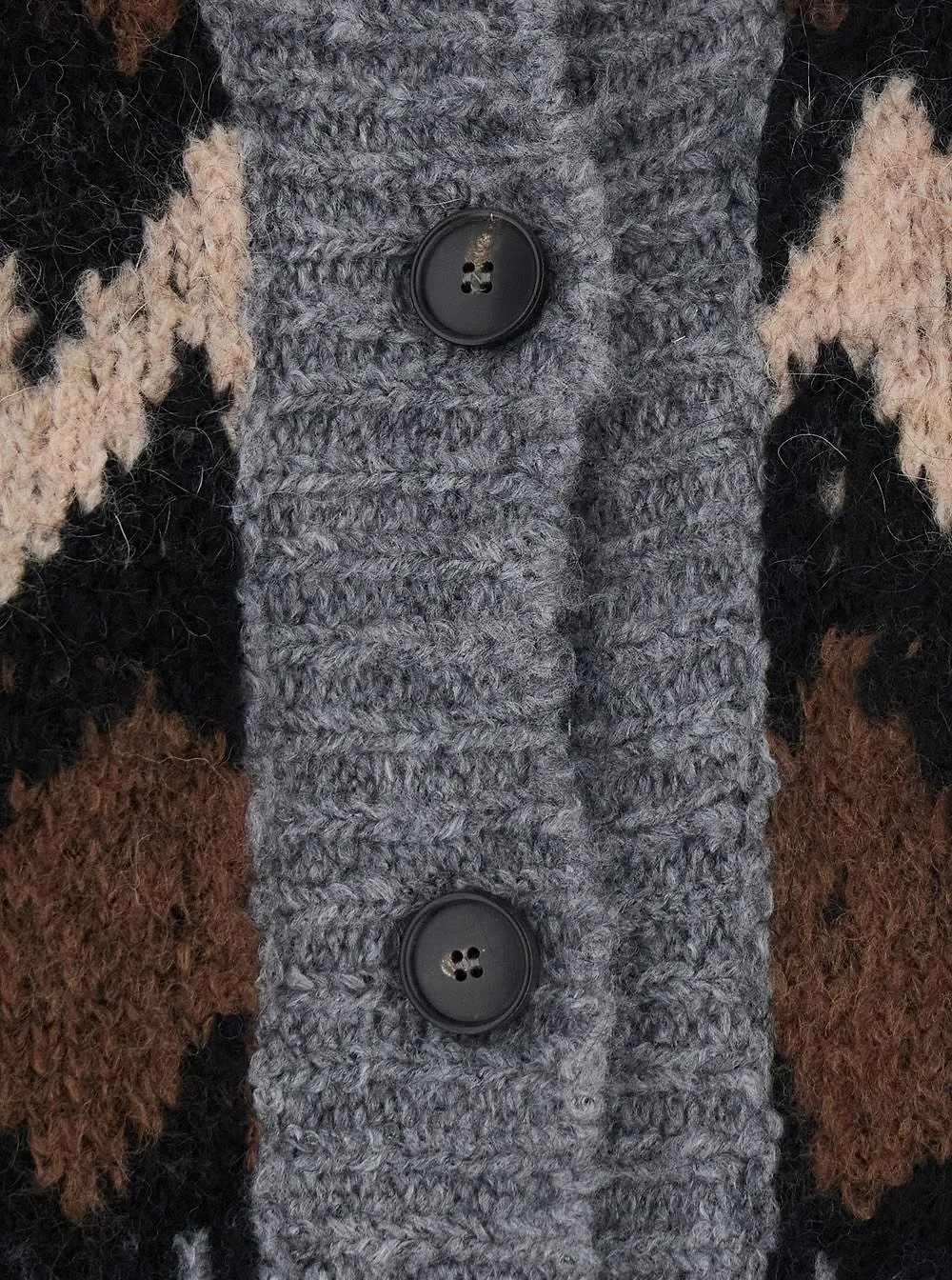 Eiko Patterned Knitted Cardigan