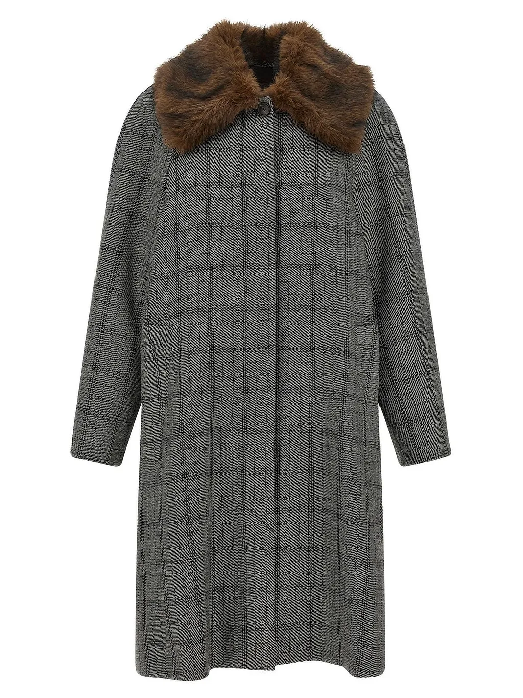Gavin Check Coat
