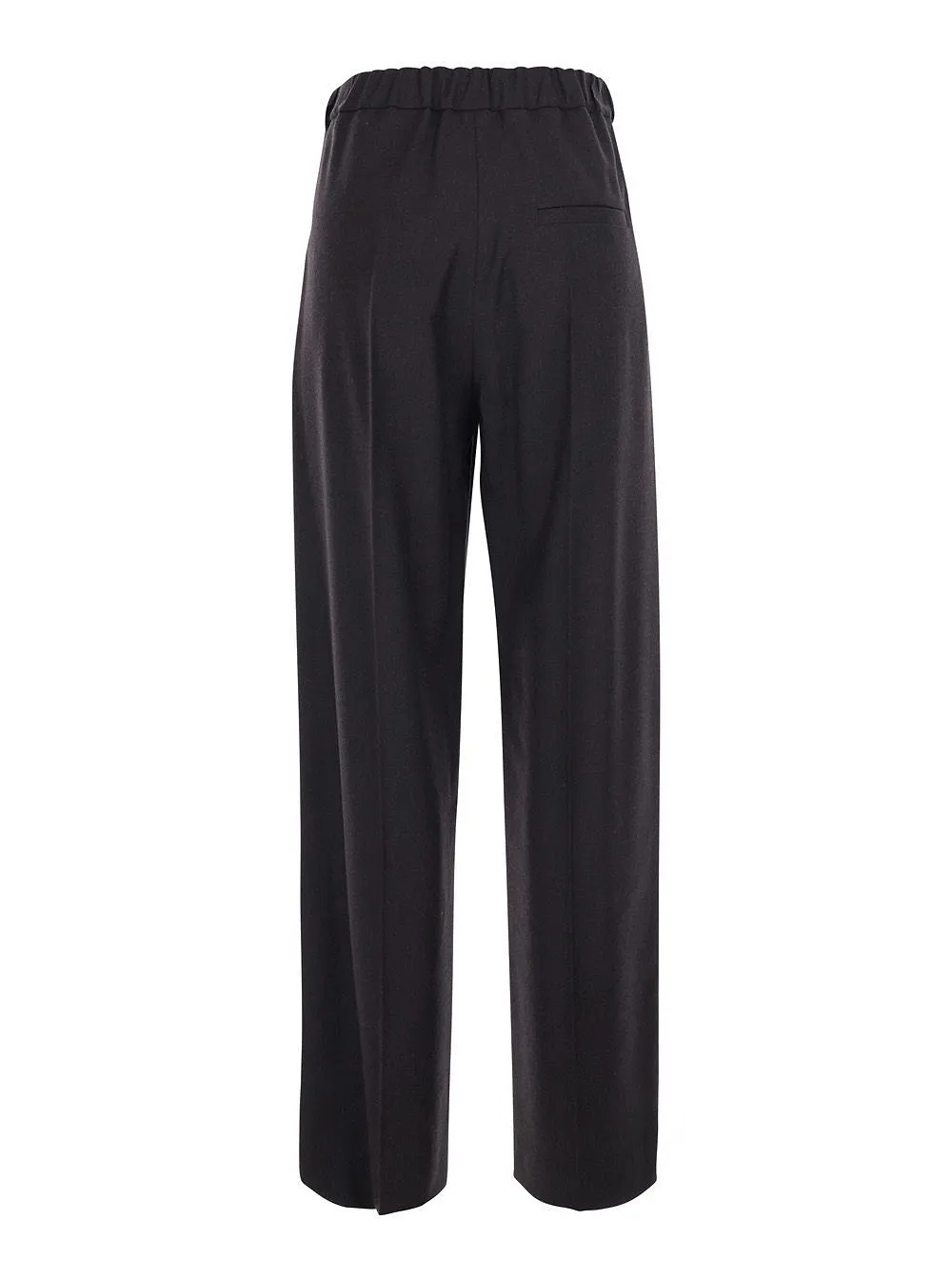 Fox High-Waist Drawstring Pants