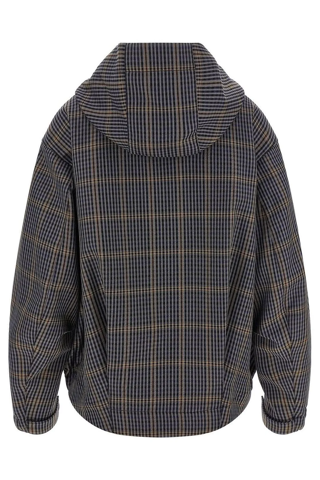 Niki Check Hooded Jacket
