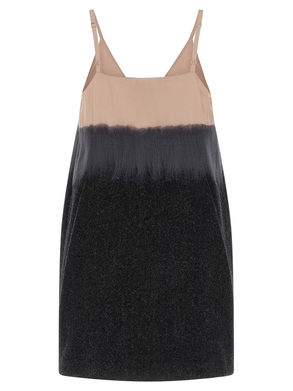 Nikolas Color-Block Slip Dress