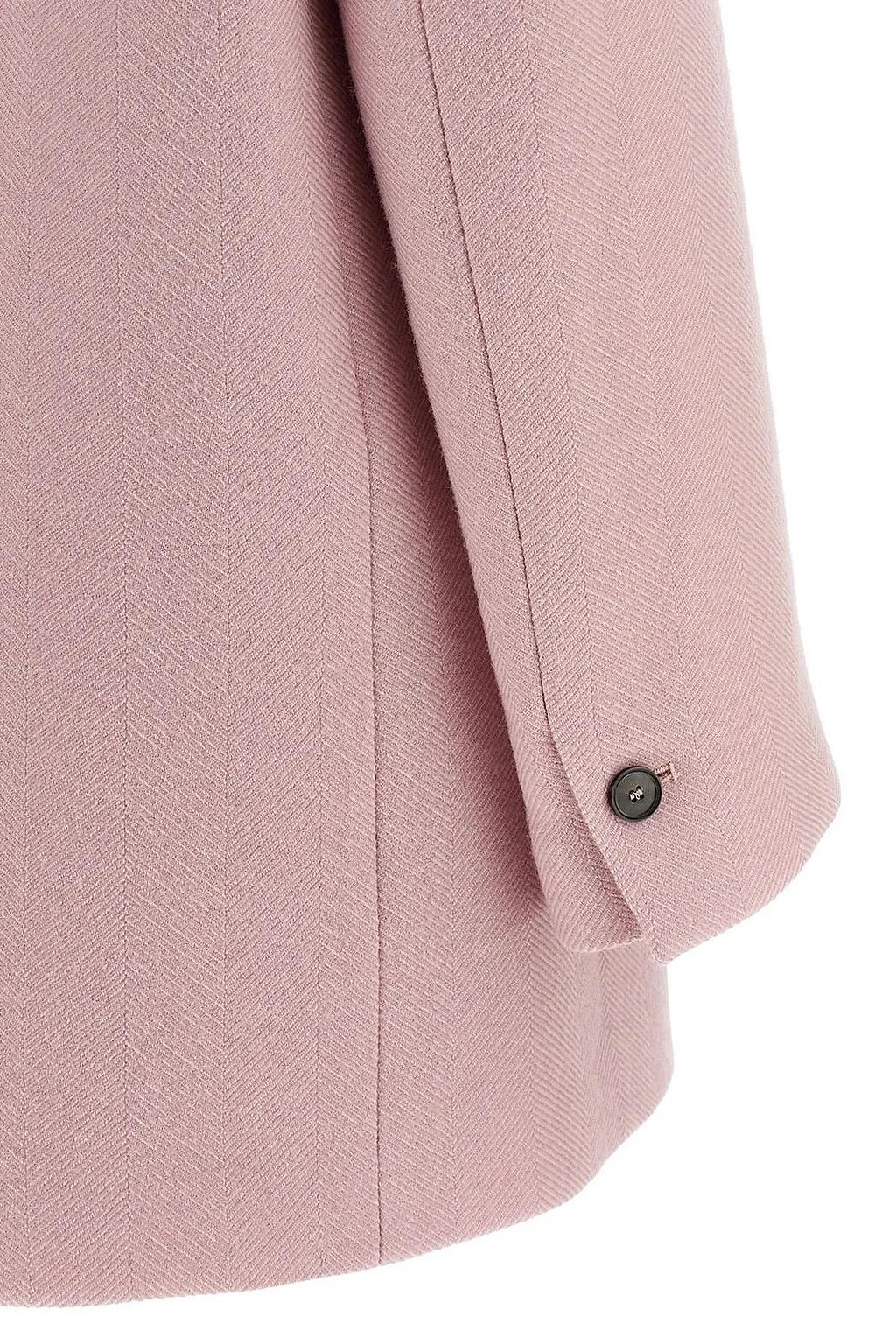 Nomade Herringbone Double-Breasted Blazer