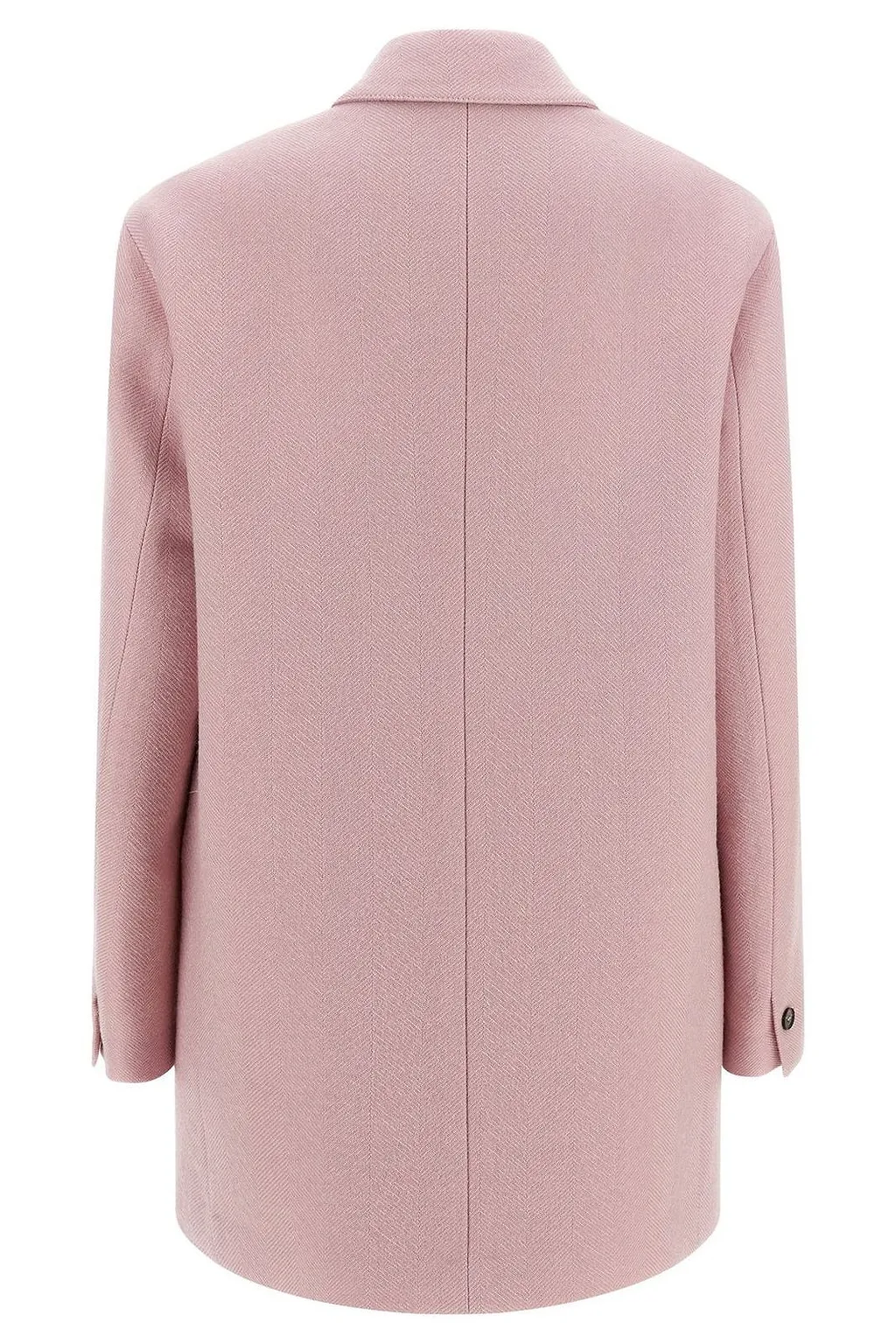 Nomade Herringbone Double-Breasted Blazer
