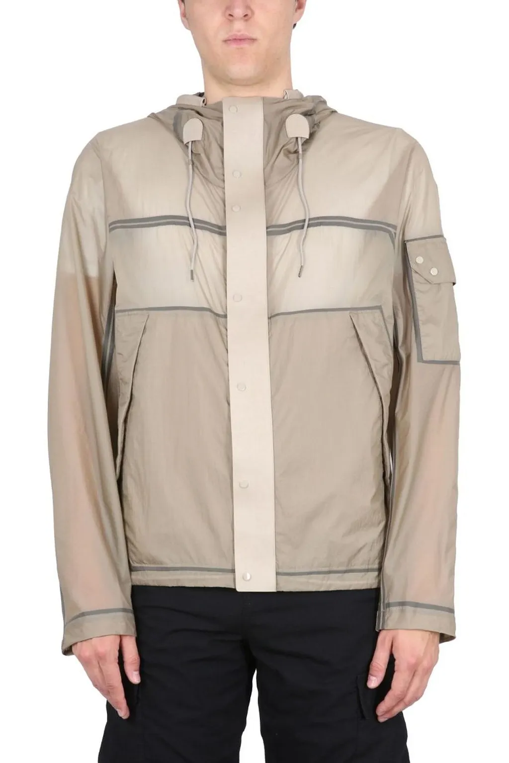 Ten C Bonded Hooded Jacket