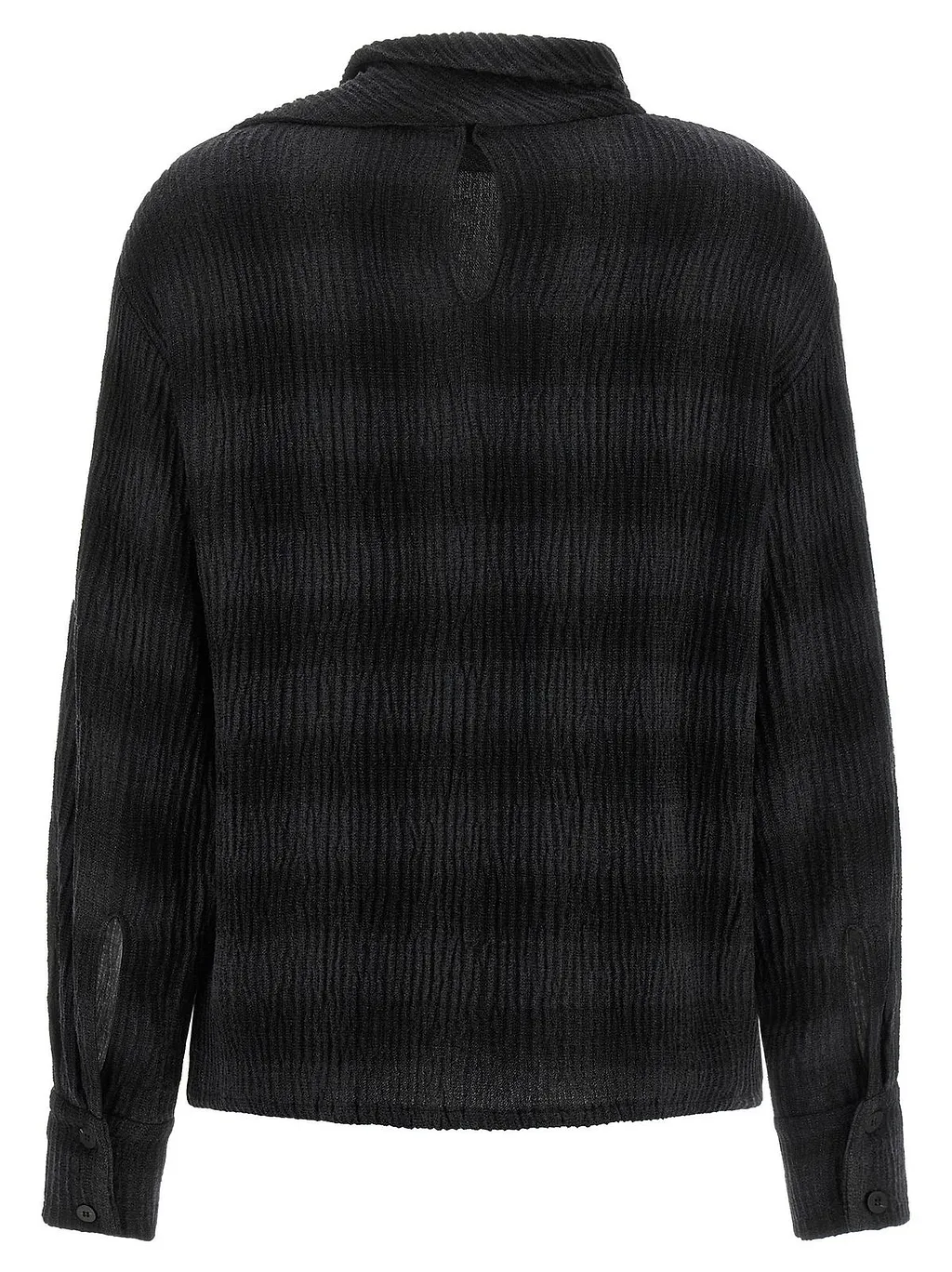 Tela Venus Crinkled High-Neck Top