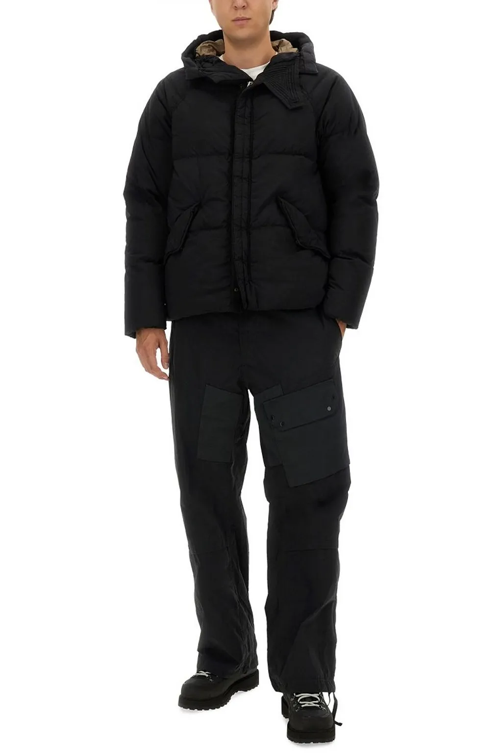 Ten C Artico Hooded Puffer Jacket
