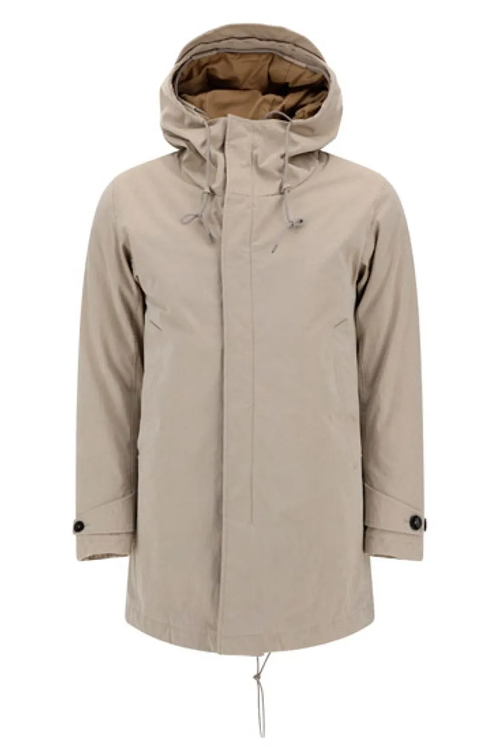 Ten C High Neck Core Quilted Parka