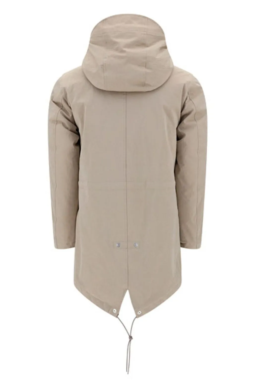 Ten C High Neck Core Quilted Parka